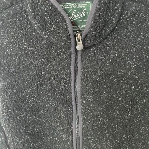 WOOLRICH vest heather grey fleece women’s vest xsmall - Picture 6 of 8